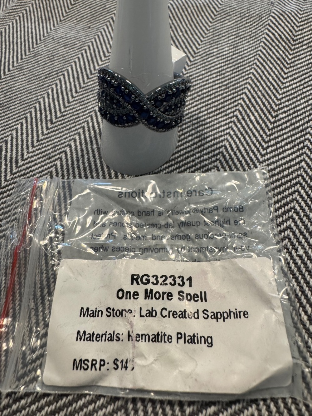 One More Spell - Birthday/Original Ring by BP - Size 10. -  RG32331